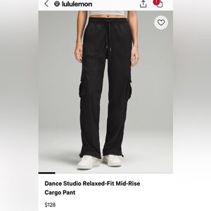 NWT Lululemon Dance Studio Cargo Pants XS